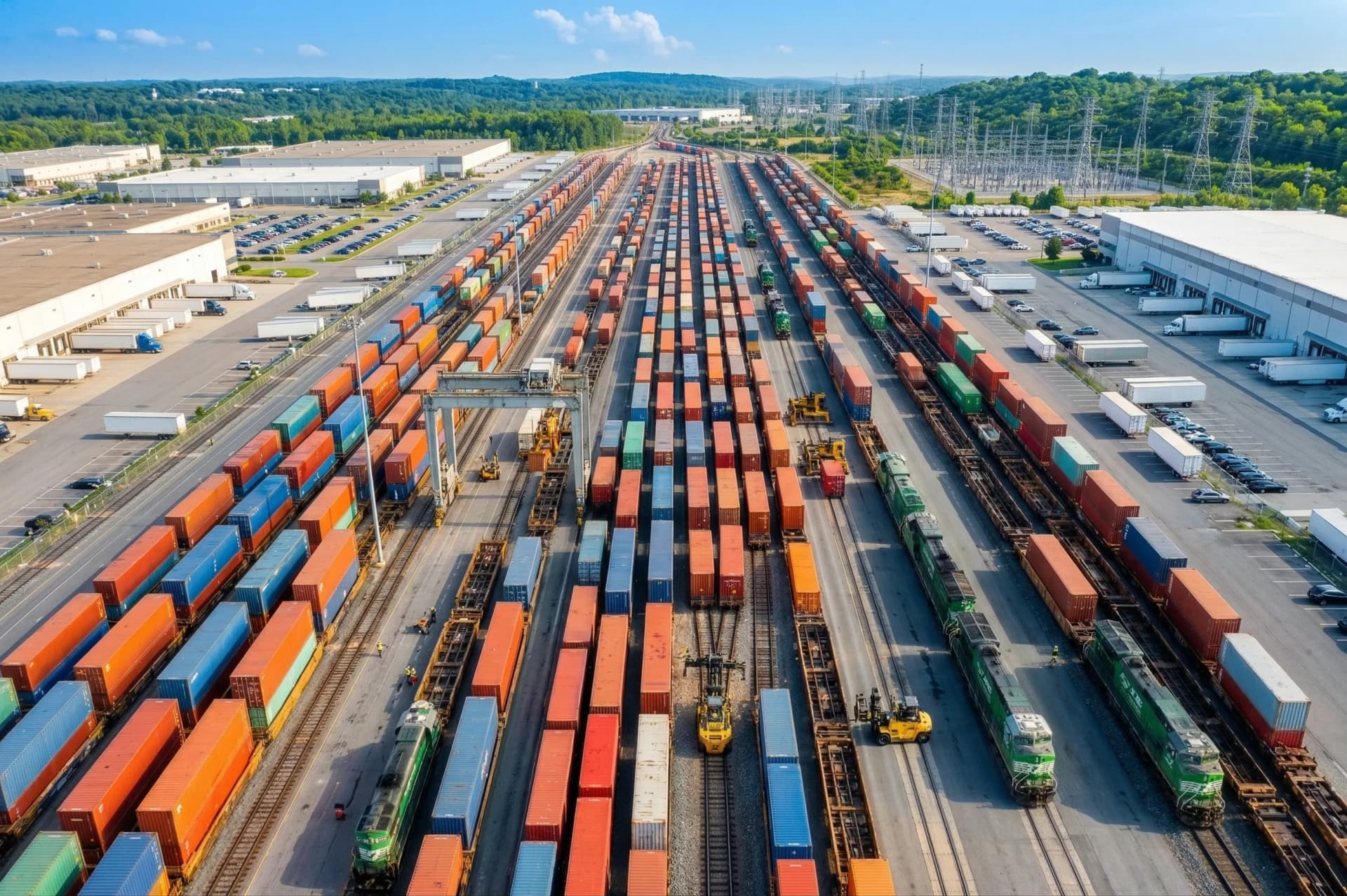 深圳时必达国际物流 服务示意