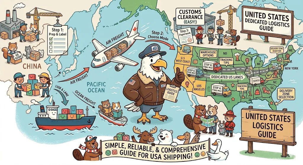 美国专线物流发货攻略