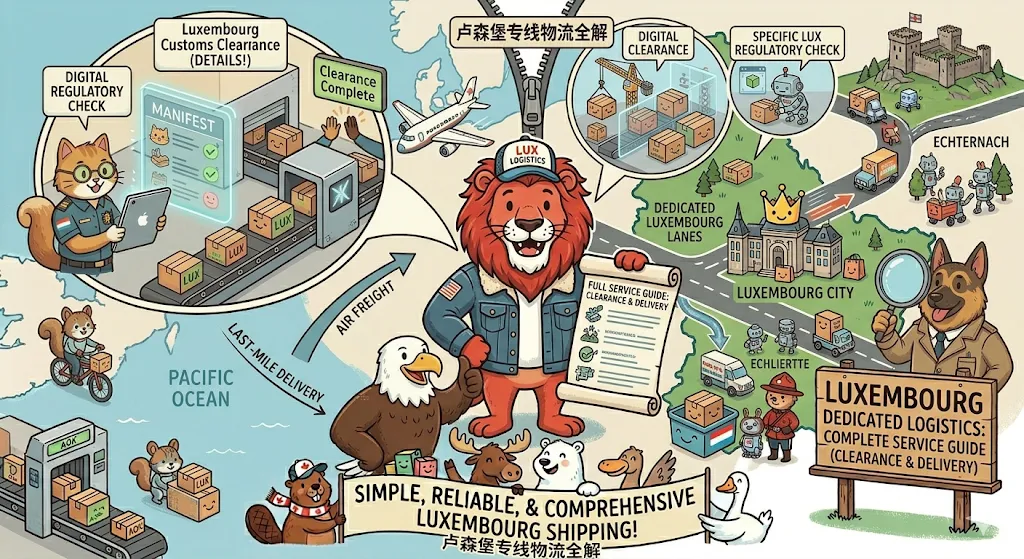 卢森堡专线物流全解
