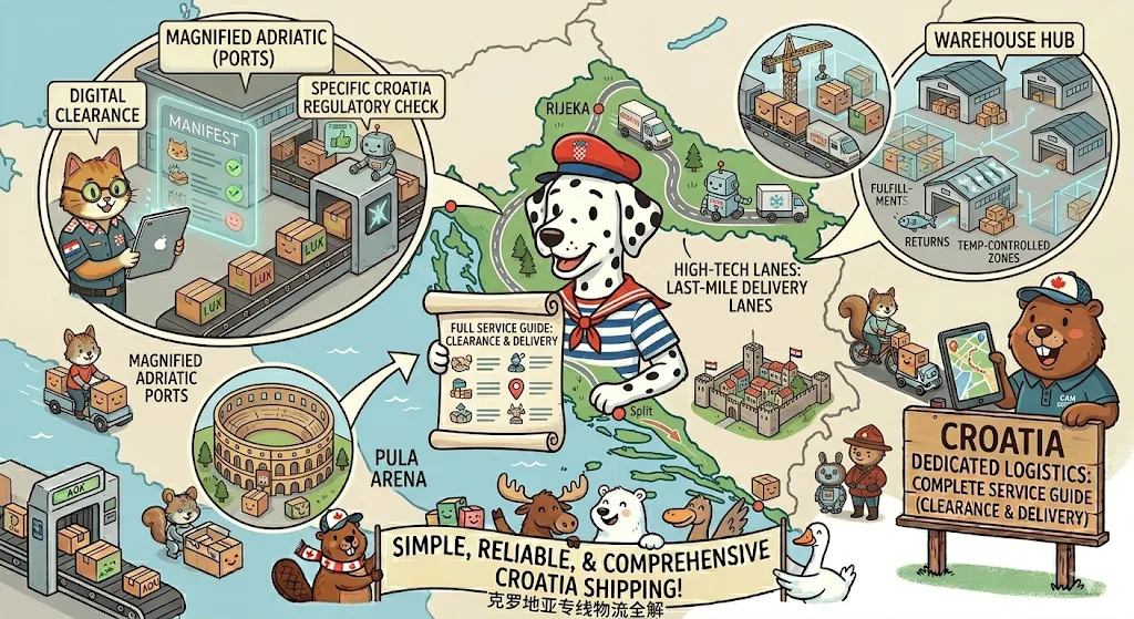 克罗地亚专线物流全解
