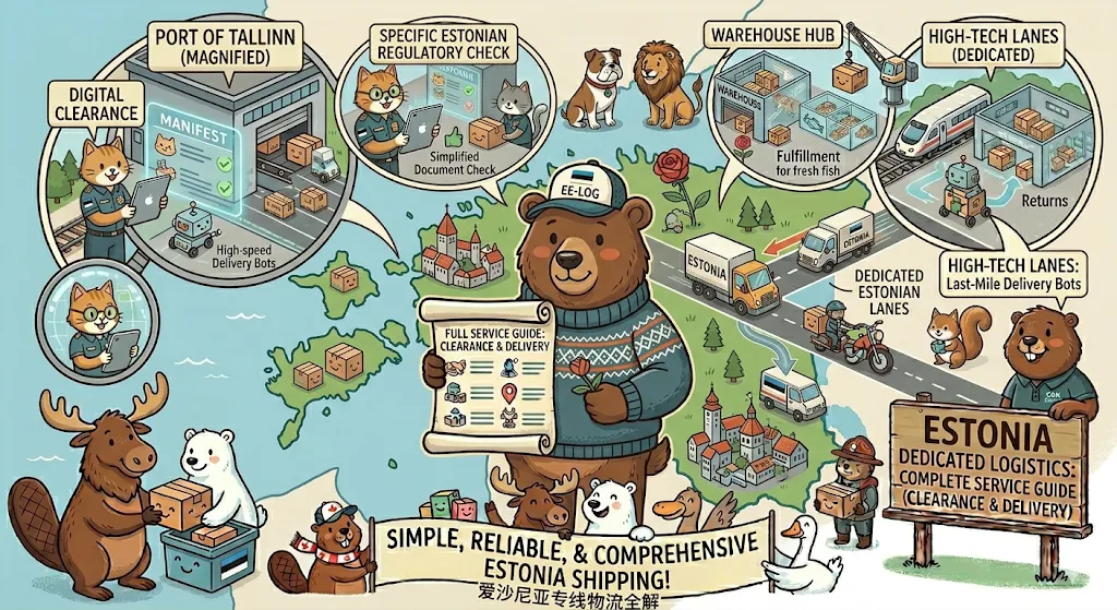 爱沙尼亚专线物流全解