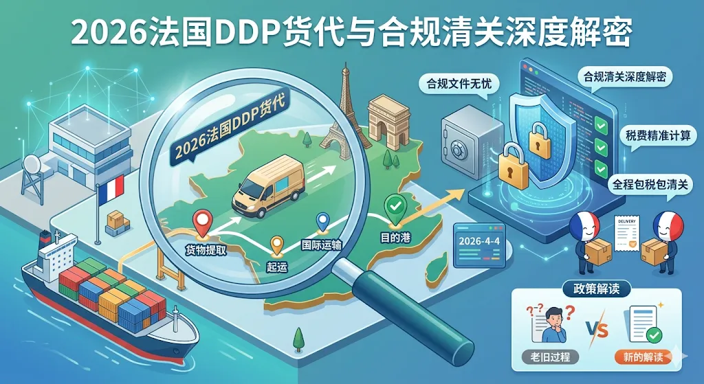2026法国DDP货代与合规清关深度解密