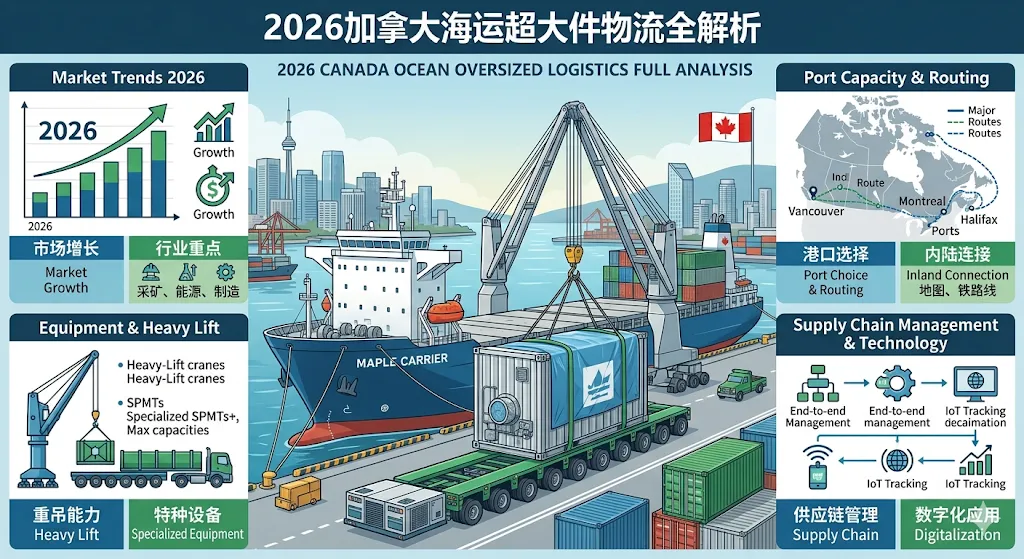 2026加拿大海运超大件物流全解析