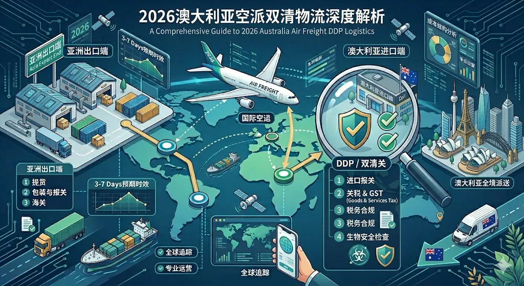 2026澳大利亚空派双清物流深度解析