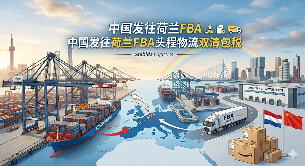 中国发往荷兰FBA头程物流双清包税