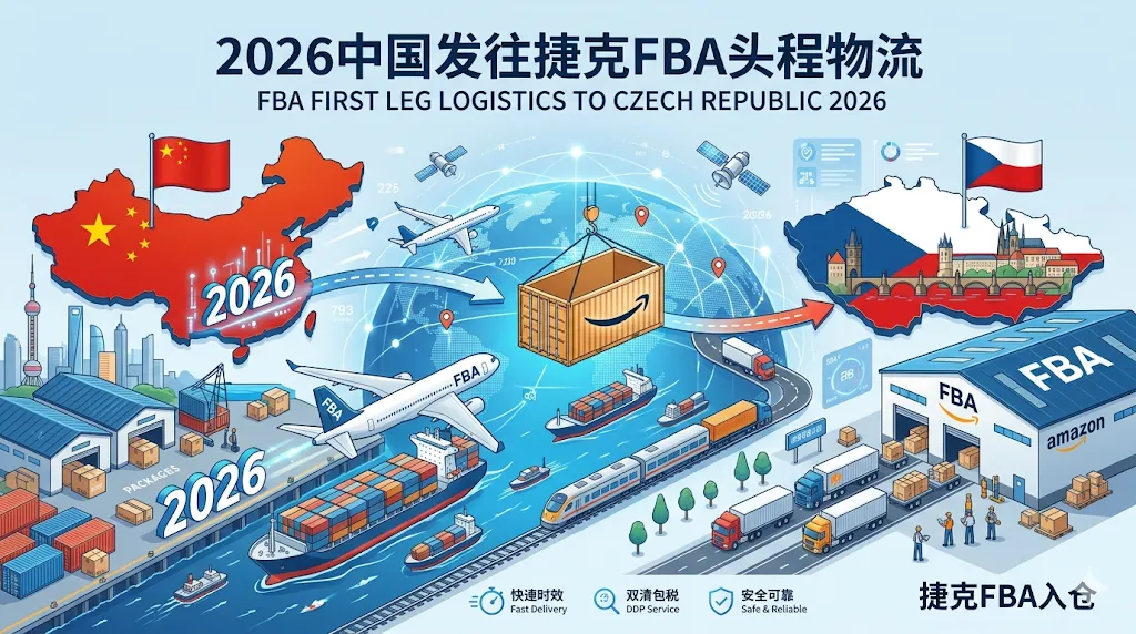 中国发往捷克FBA头程物流