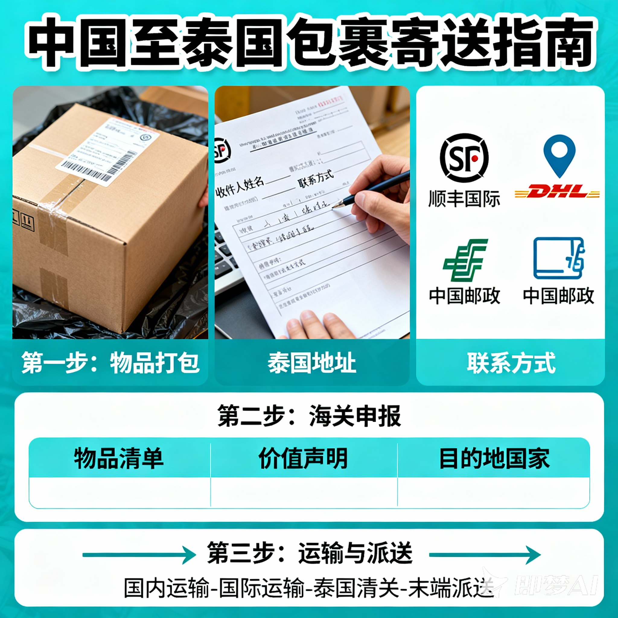 中国到泰国快递