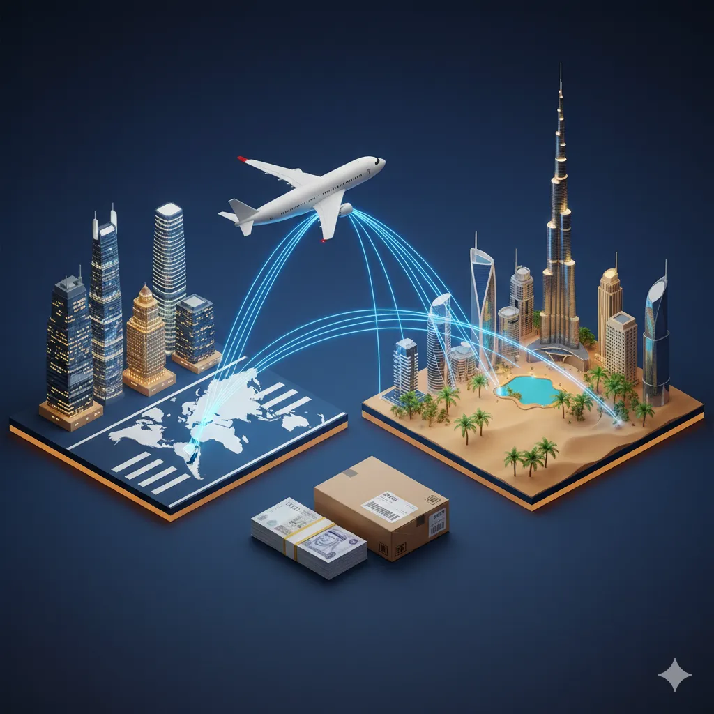 中国到沙特/阿联酋/卡塔尔空运专线