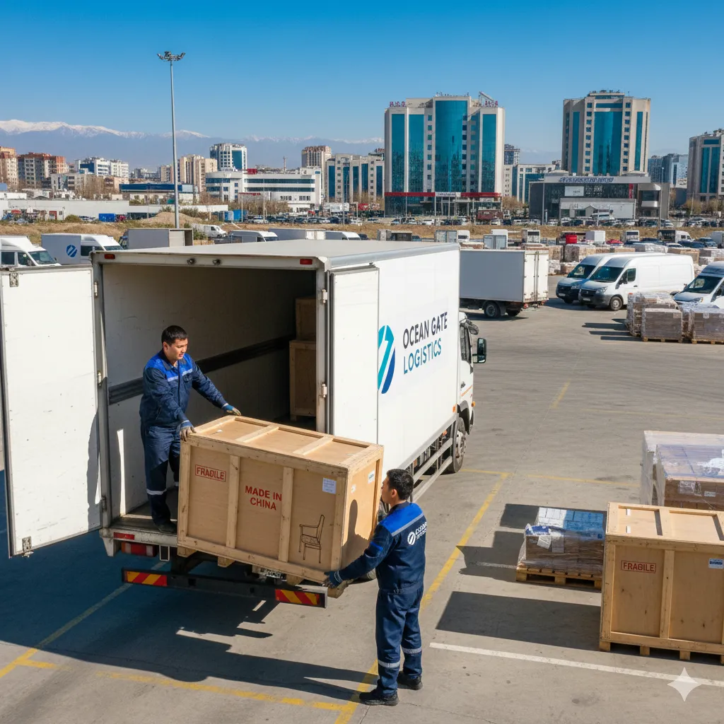 中国到哈萨克斯坦/吉尔吉斯汽运专线