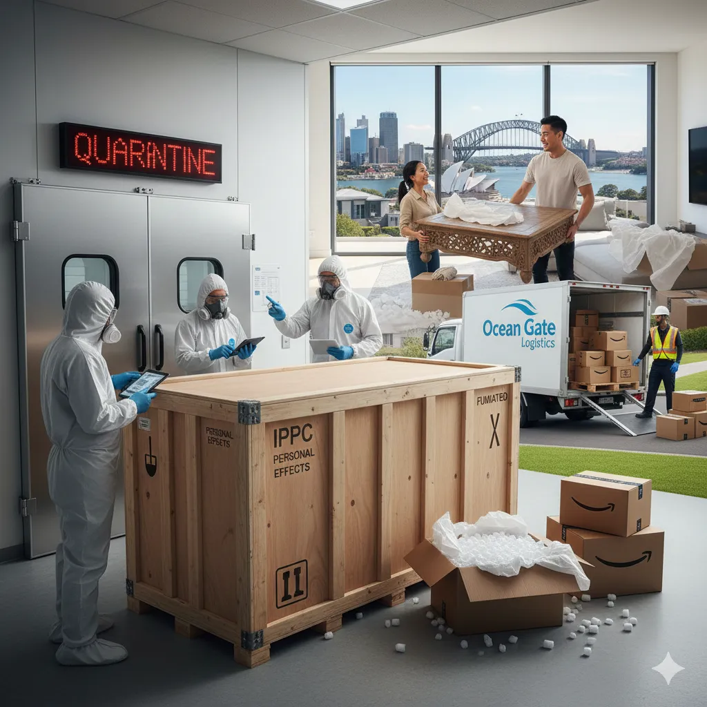 中国到澳大利亚海运专线