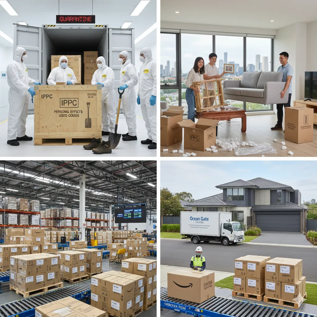 中国到澳大利亚海运双清包税