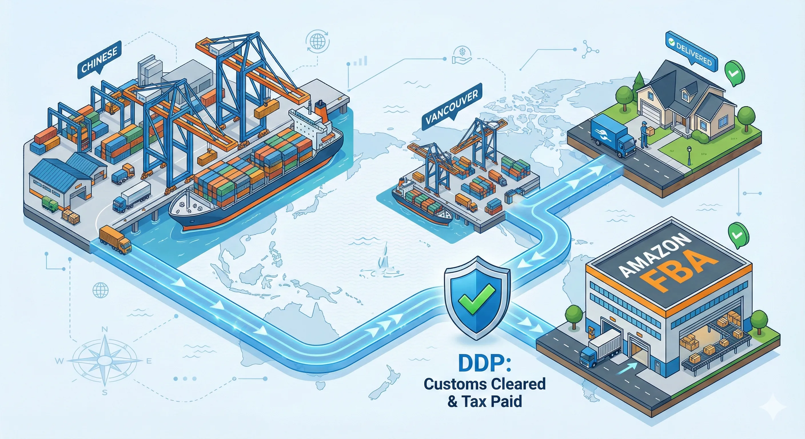 中国到加拿大专线