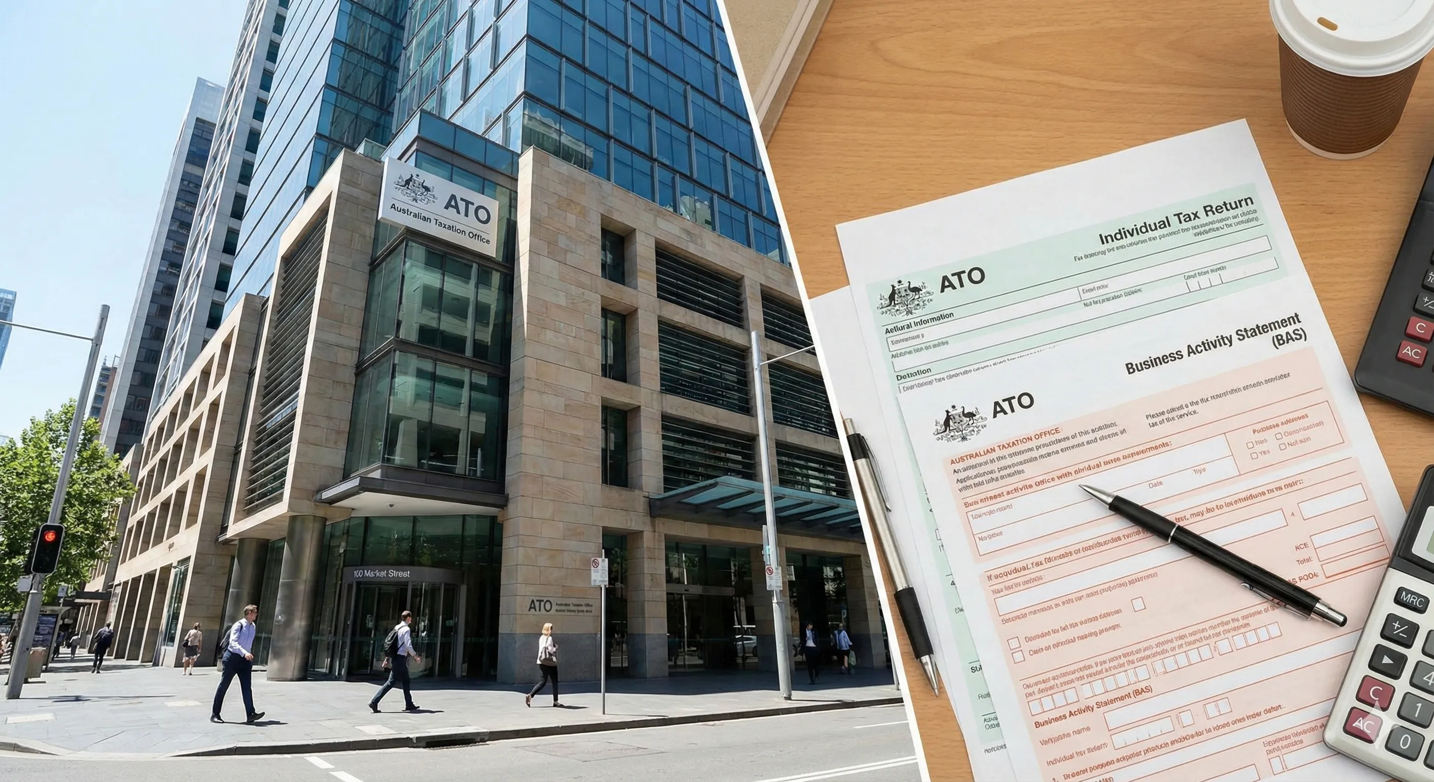 澳大利亚税务局ATO办公楼与税务申报表格
