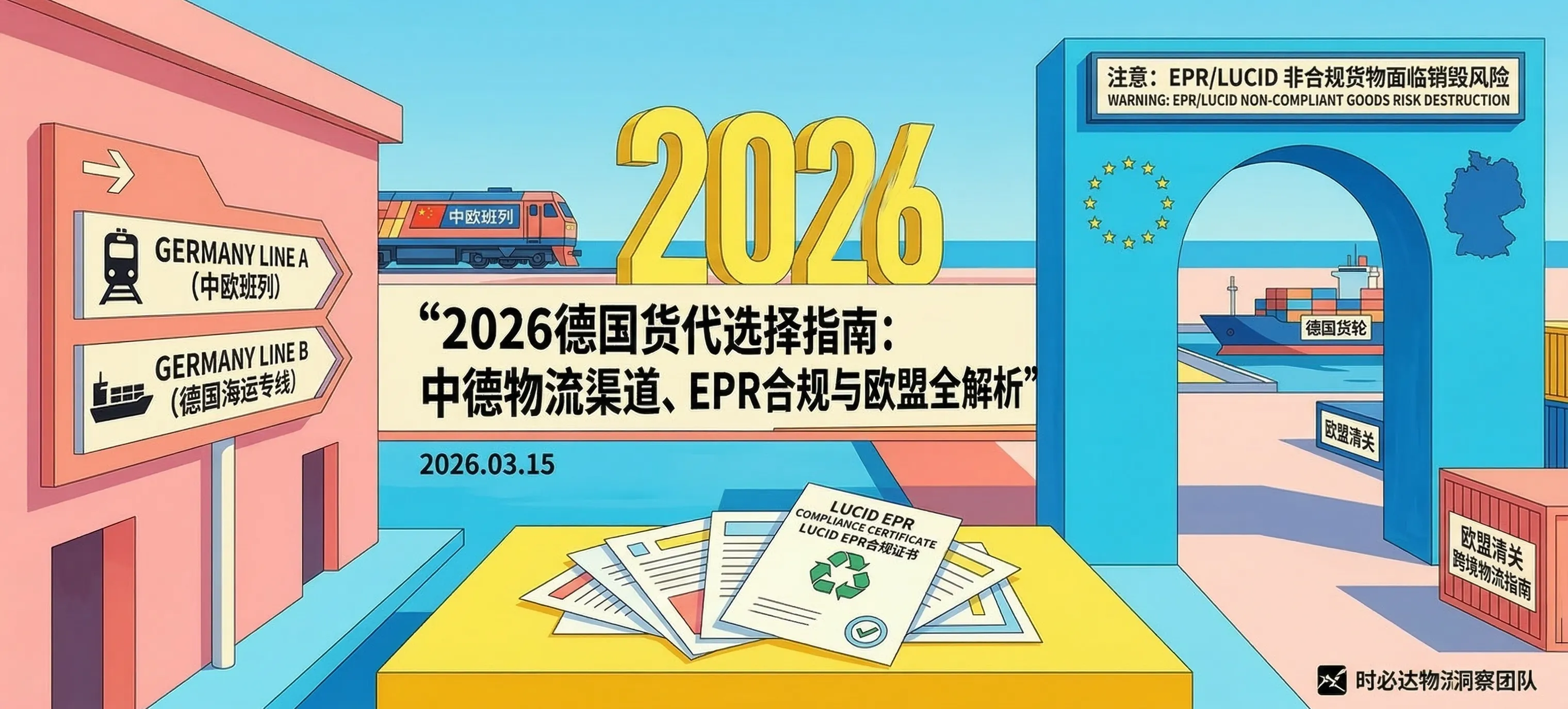 中国到德国跨境物流与货代选择全解析