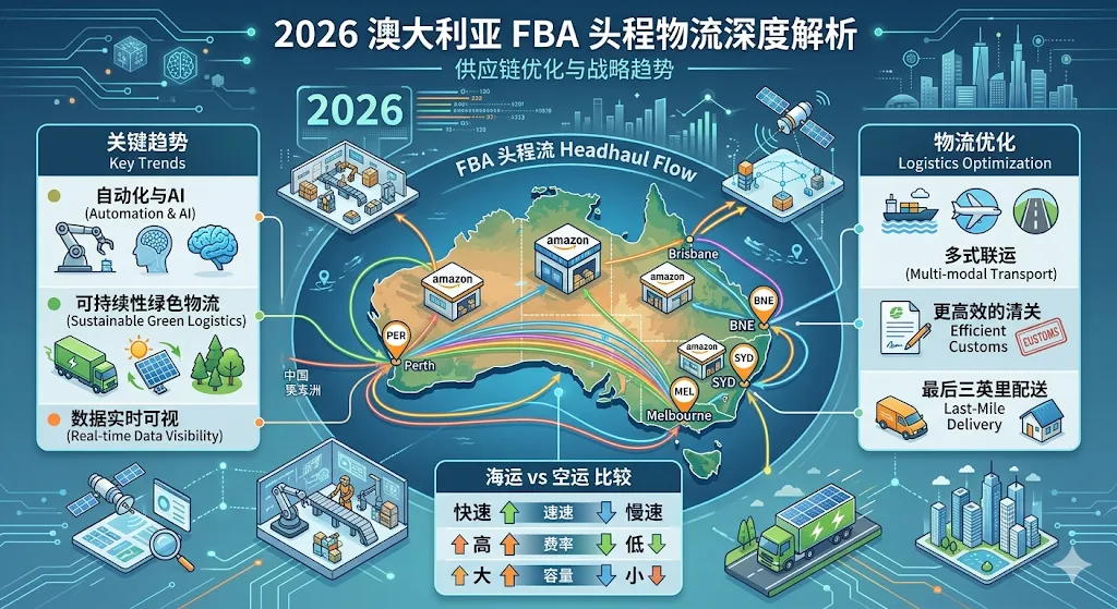 2026澳大利亚FBA头程物流深度解析