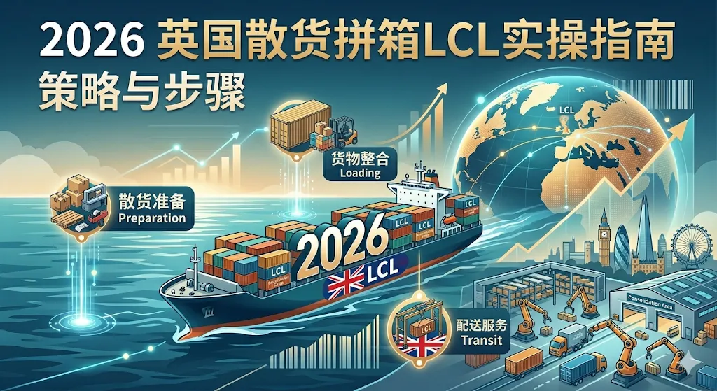 2026英国散货拼箱LCL实操指南