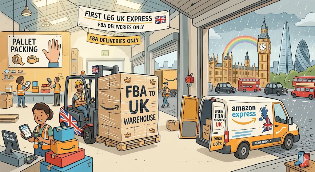 英国FBA头程派送实操细节