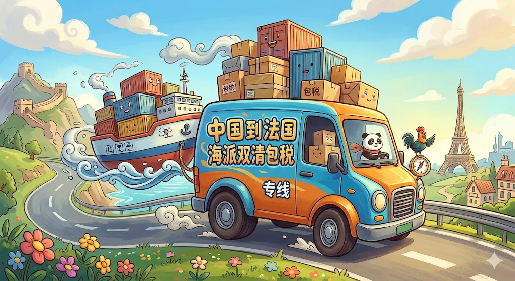 中国到法国海派双清包税专线