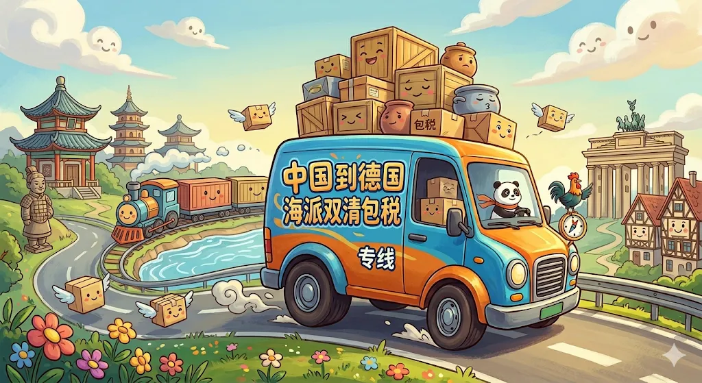 中国到德国海派双清包税专线