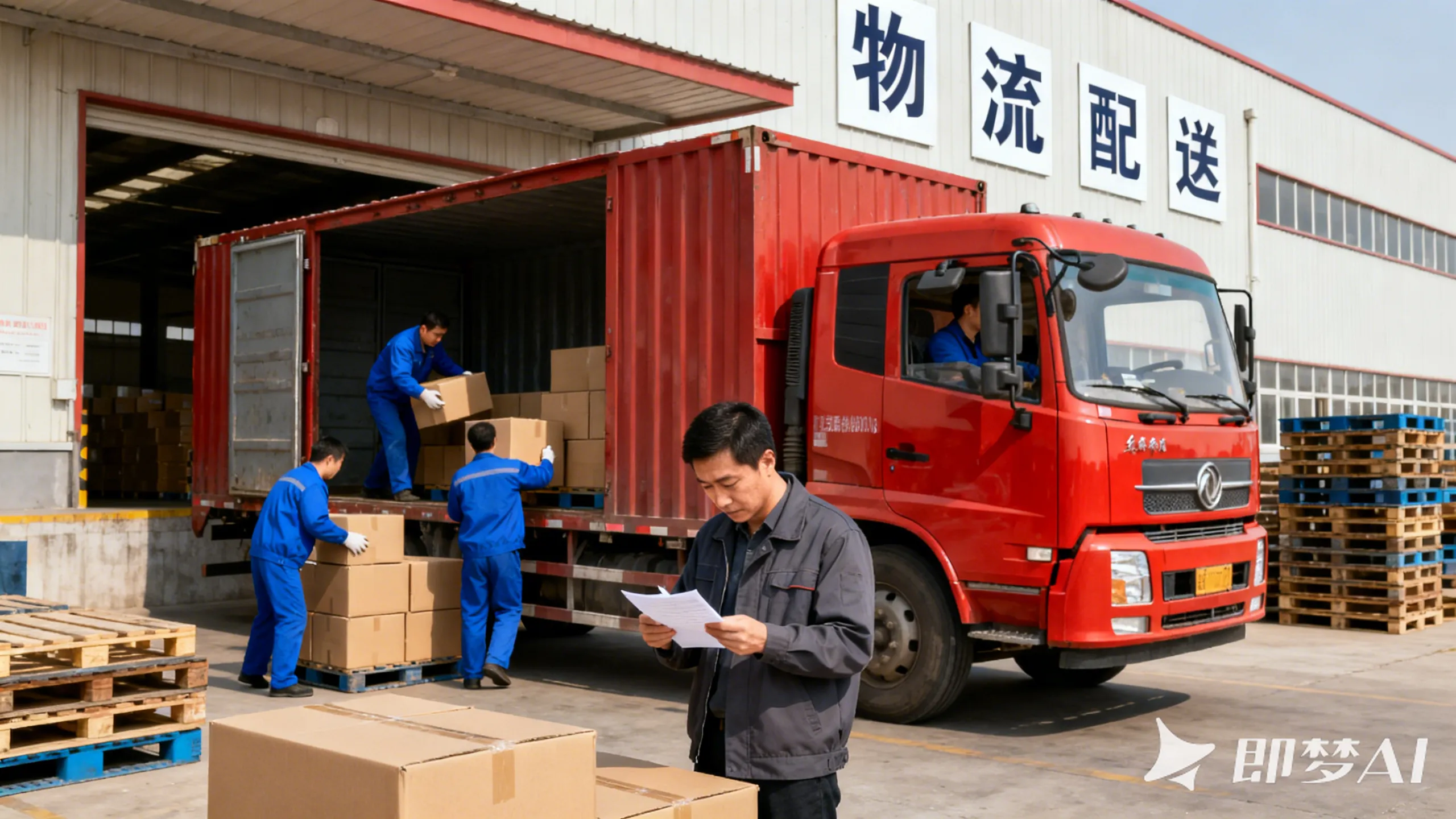 美东卡车门到门派送