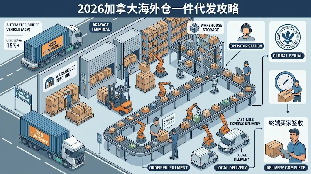 2026加拿大海外仓一件代发攻略