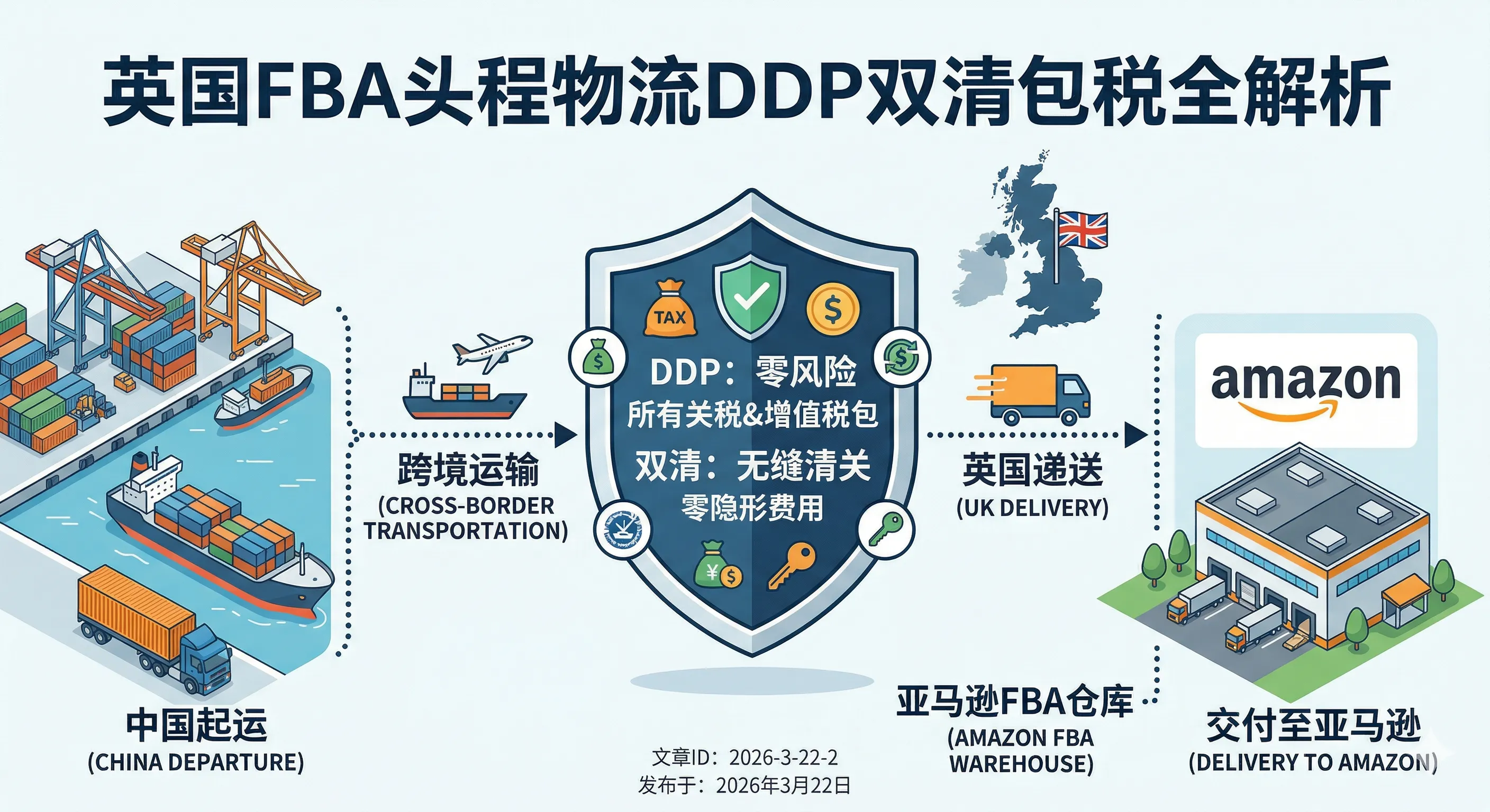 加拿大FBA头程物流DDP双清包税