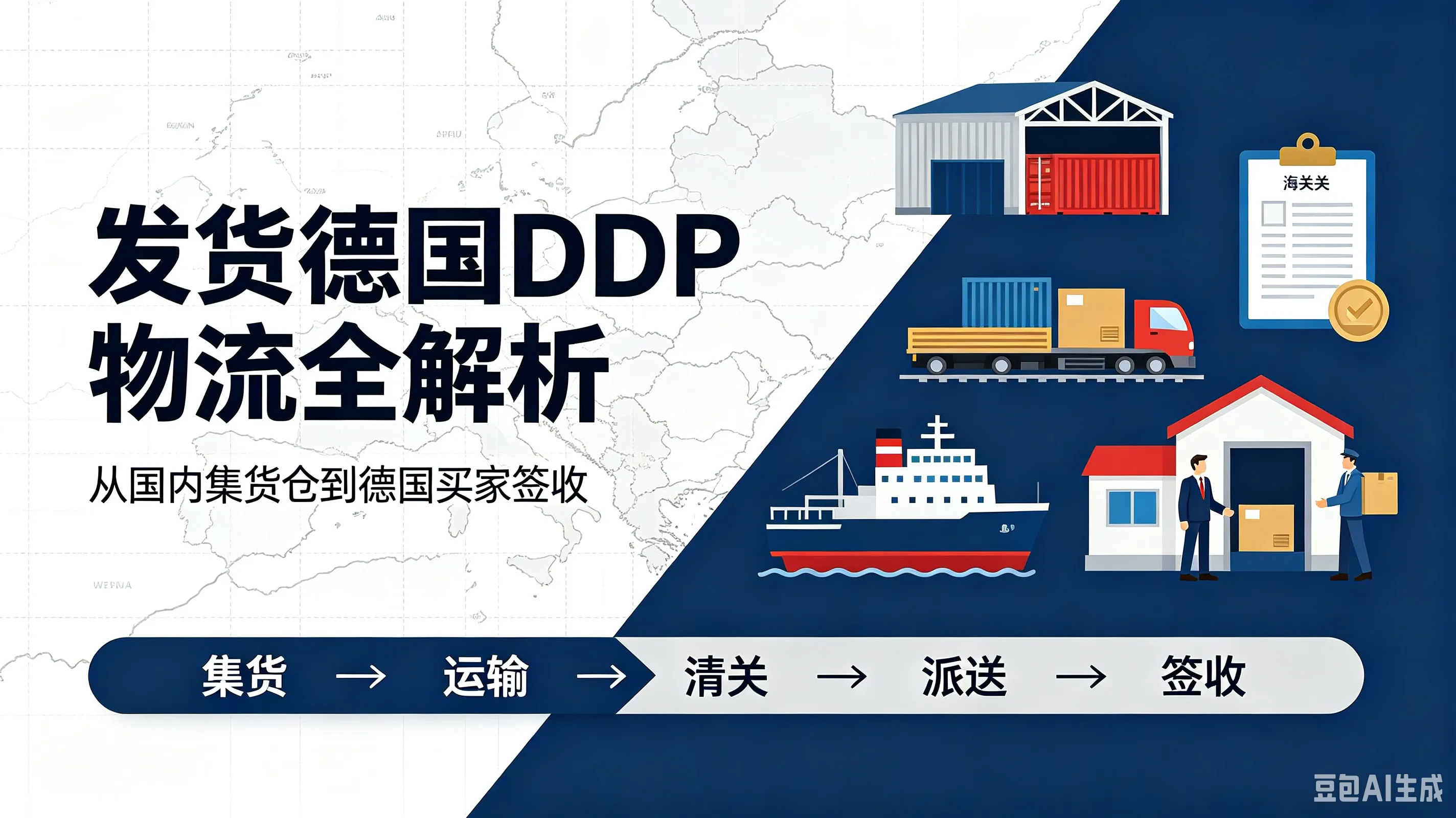 发货德国DDP物流全解析：从国内集货仓到德国买家签收