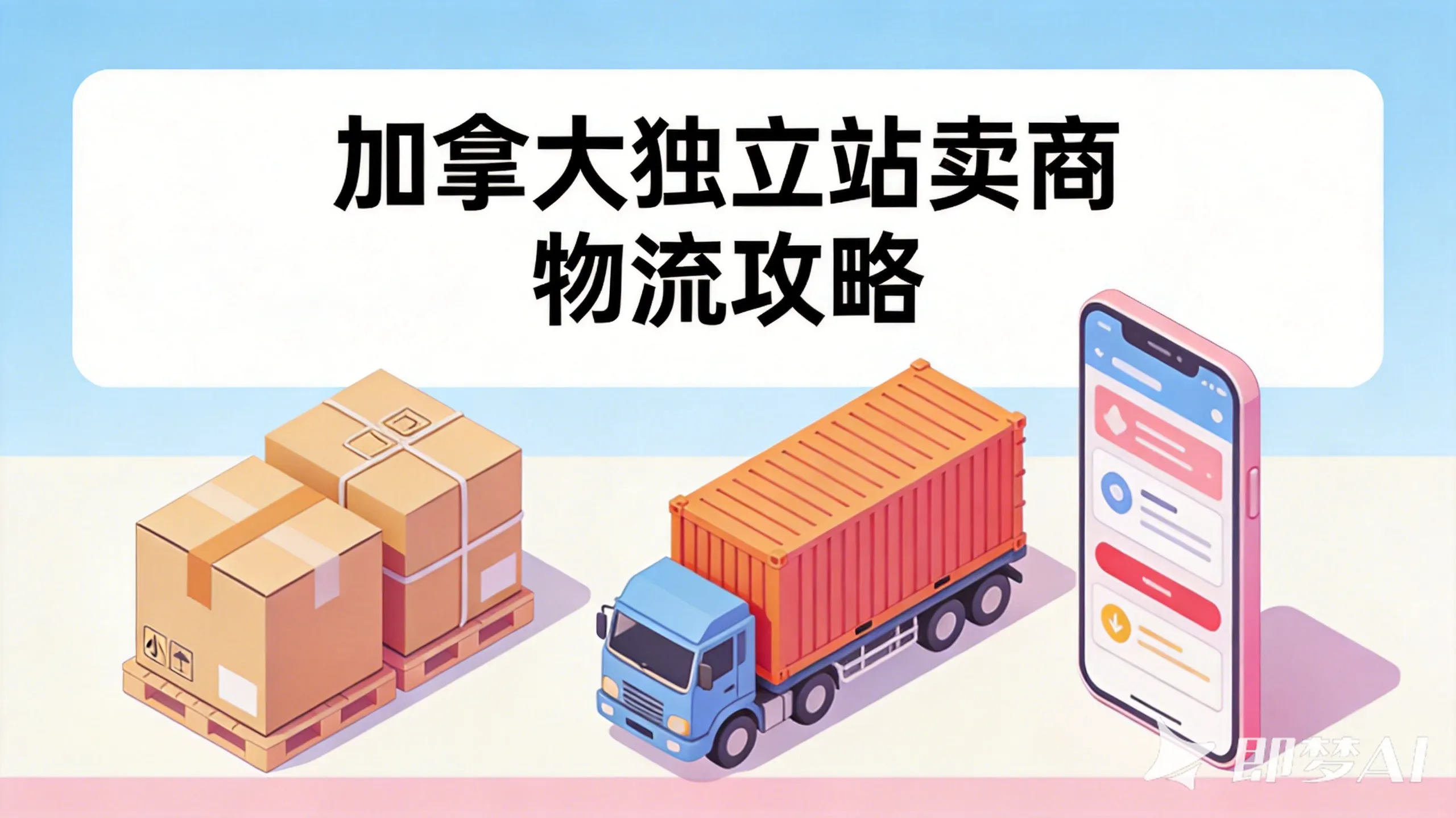 加拿大独立站卖家物流攻略：小包专线与DDP海派结合降本增效