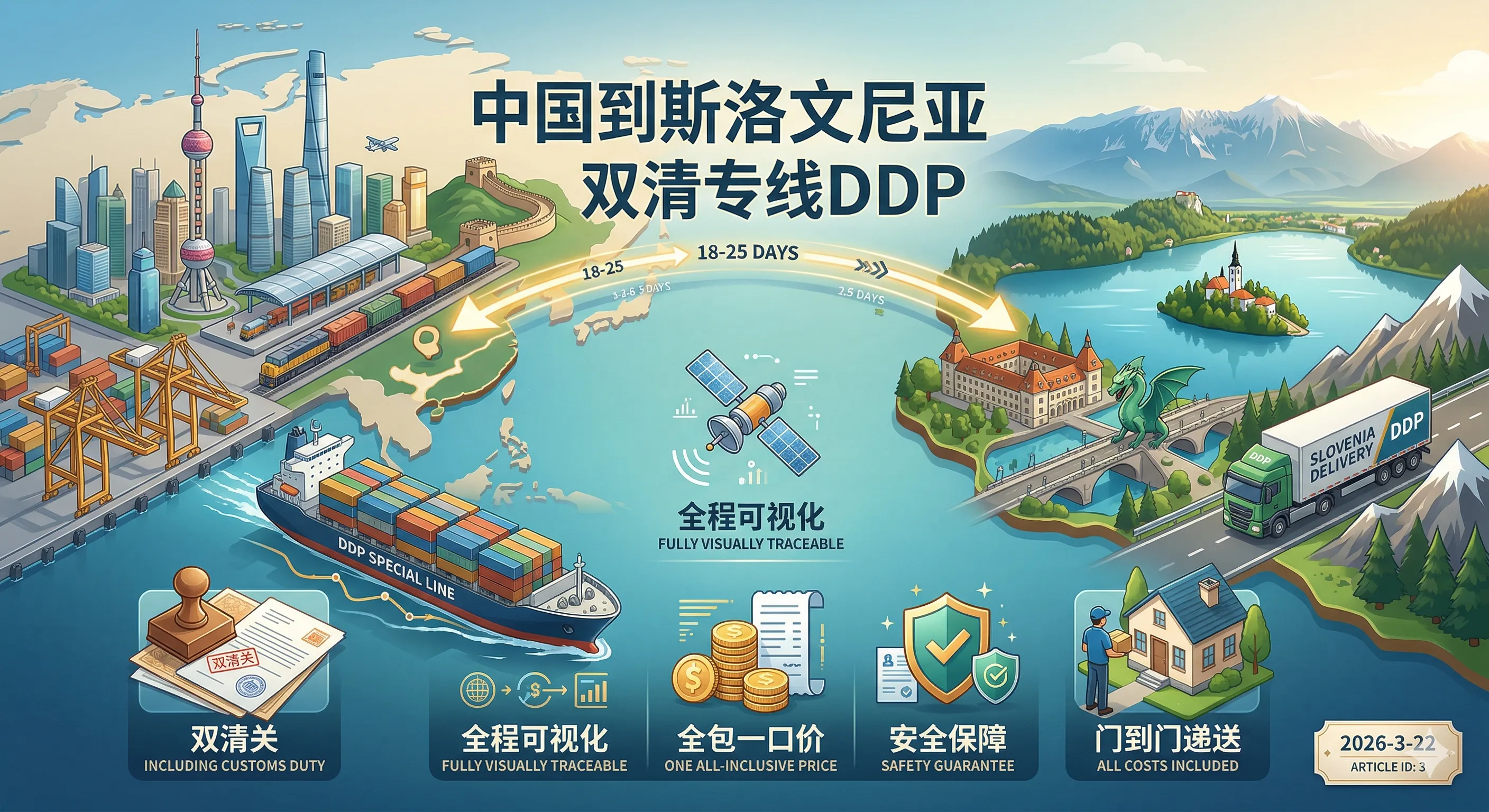 中国到芬兰双清专线DDP包税
