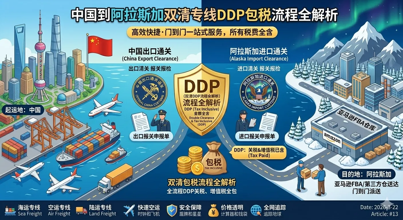 中国到俄罗斯双清专线DDP包税