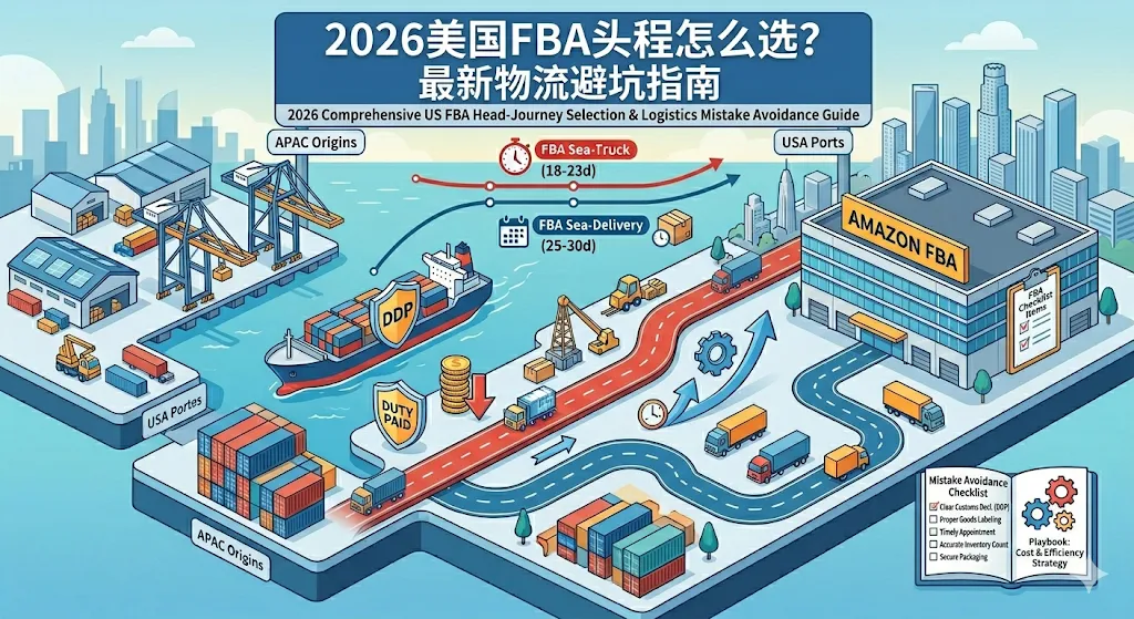 2026美国FBA头程怎么选？最新物流避坑指南