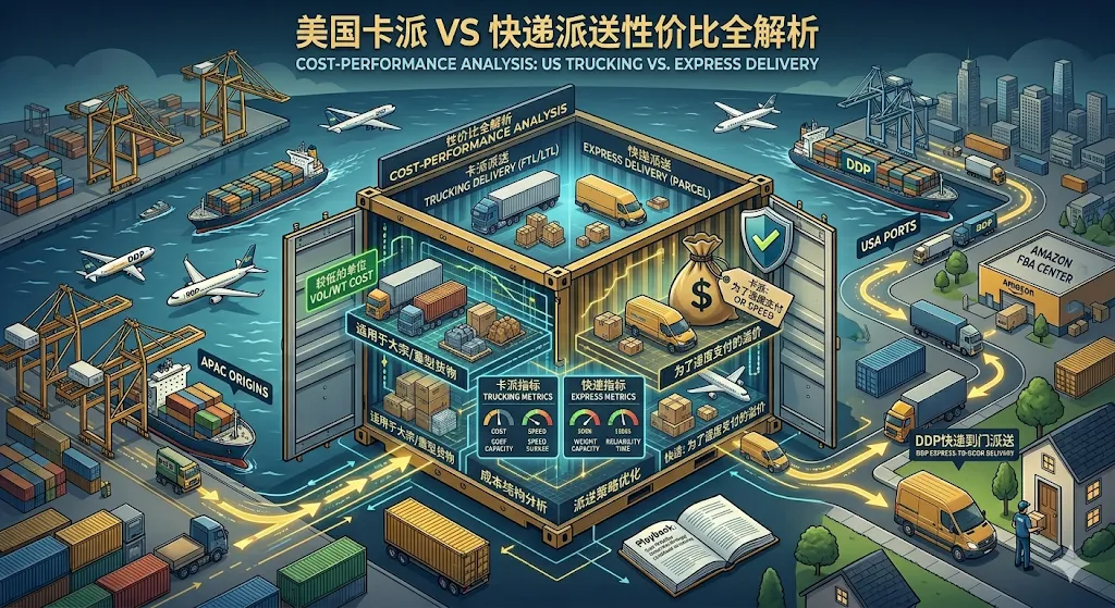 美国卡派 VS 快递派送性价比全解析