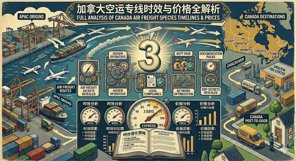 发空运到加拿大最快只需几天